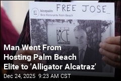 Palm Beach Unites to Free Restaurant Host From 'Alligator Alcatraz'