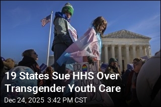 Blue States Sue HHS Over Ban on Transgender Youth Care