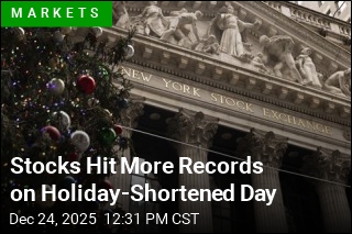 Stocks Hit More Records on Holiday-Shortened Day