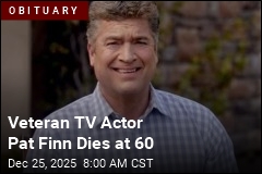 Veteran TV Actor Pat Finn Dies at 60