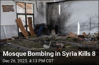 Bombing During Prayers Kills 8 at Syrian Mosque