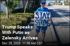 Trump Speaks With Putin as Zelensky Arrives