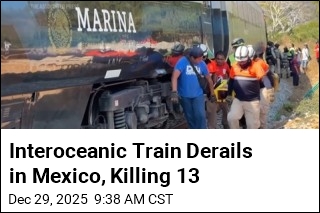 Interoceanic Train Derails in Mexico, Killing 13