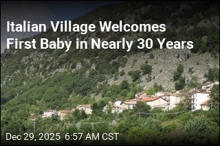 Italian Village Welcomes First Newborn in Nearly 30 Years