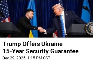 Trump Offers Ukraine 15-Year Security Guarantee