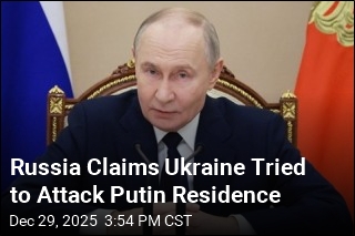 Russia Claims Ukraine Tried to Attack Putin Residence