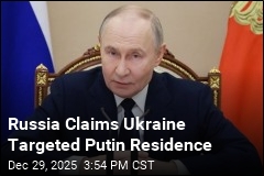 Russia Claims Ukraine Tried to Attack Putin Residence