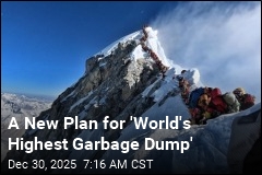 Nepal Scraps Everest Trash Deposit, Plans New Cleanup Fee