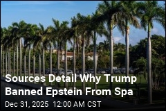 Sources Detail Why Trump Banned Epstein From Spa