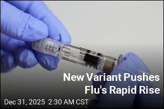 New Variant Pushes Flu's Rapid Rise