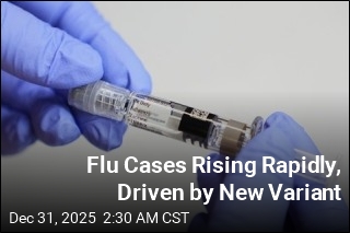 New Variant Pushes Flu's Rapid Rise