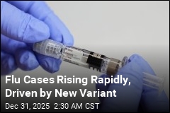 New Variant Pushes Flu's Rapid Rise