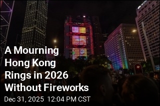 A Mourning Hong Kong Rings in 2026 Without Fireworks