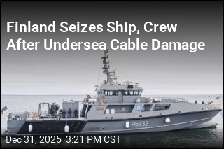 After Baltic Cable Is Damaged, Finland Holds Ship From Russia