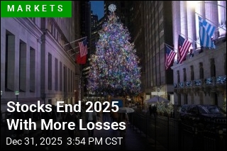 Stocks End 2025 With More Losses