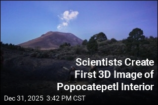 Scientists Create First 3D Image of Popocatepetl Interior
