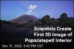 Scientists Create First 3D Image of Popocatepetl Interior