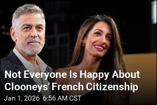 Not Everyone Is Happy About Clooneys' French Citizenship
