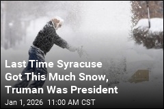 Syracuse Logs 2nd Biggest Snow in Nearly 125 Years