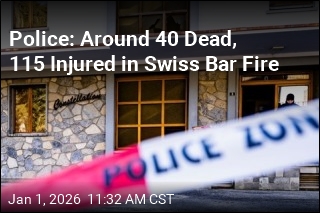 Police: Around 40 Dead, 115 Injured in Swiss Bar Fire