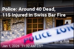 Police: Around 40 Dead, 115 Injured in Swiss Bar Fire