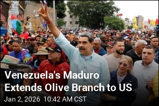 Venezuela's Maduro Extends Olive Branch to US