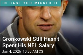 Gronkowski Still Hasn't Spent His NFL Salary