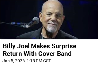 Billy Joel Makes Surprise Return With Cover Band
