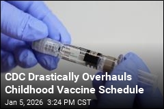 CDC Slashes Number of Recommended Childhood Vaccines