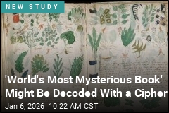 'World's Most Mysterious Book' Might Be Decoded With a Cipher