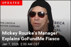 Mickey Rourke: What Crowdfunding Effort?
