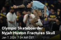 Olympic Skateboarder Nyjah Huston Fractures Skull