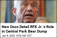 New Docs Detail RFK Jr.'s Role in Central Park Bear Dump