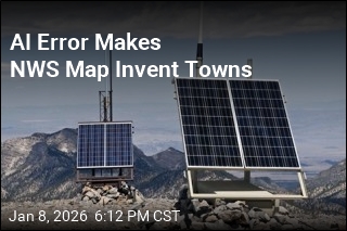 AI Error Makes NWS Map Invent Towns