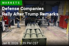 Defense Companies Rally After Trump Remarks