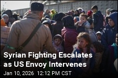 Syrians Evacuate Areas During Clashes With Kurdish Fighters