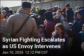 Syrians Evacuate Areas During Clashes With Kurdish Fighters