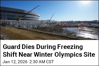 Guard Dies During Freezing Shift Near 2026 Olympics Site
