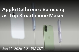 Apple Overtakes Samsung as Top Global Smartphone Maker