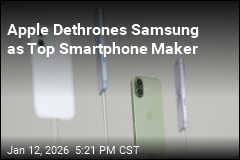 Apple Overtakes Samsung as Top Global Smartphone Maker