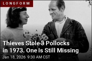 Thieves Stole 3 Pollocks in 1973. One Is Still Missing