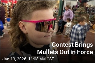 'Joe Dirt' Wannabe Wins Farm Show's Mullet Contest