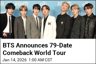 BTS Announces 79-Date Comeback World Tour