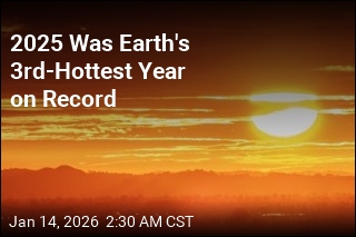2025 Was Earth's 3rd-Hottest Year on Record