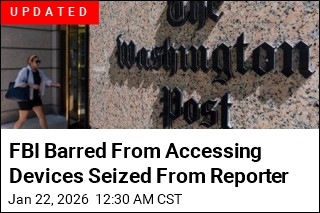In Unusual Move, FBI Searches WaPo Reporter's Home