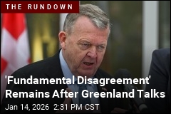 'Fundamental Disagreement' Remains After Greenland Talks
