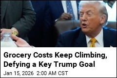 Grocery Costs Keep Climbing as Trump Claims Prices Are Falling