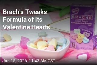 Brach's Tweaks Formula of Its Valentine Hearts