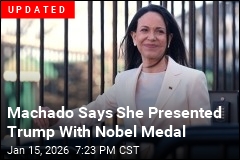 Trump Has Low-Profile Meeting With Machado