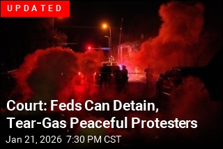 Judge: Feds Can't Detain, Tear-Gas Peaceful Protesters